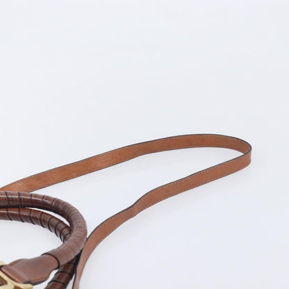Chloe Marcie Satchel Leather, Brown, Leather, Handbag