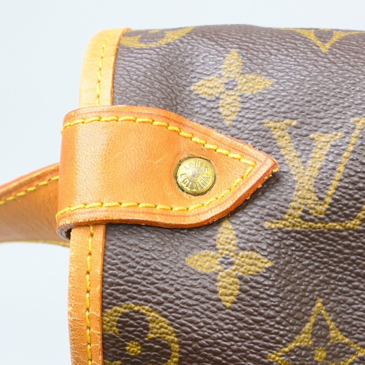 Louis Vuitton Saumur Monogram Canvas, Brown, Canvas, Shoulder Bag