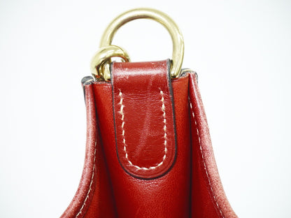 Hermes Evelyne Bag Gen I Panama, Beige, Leather, Handbag