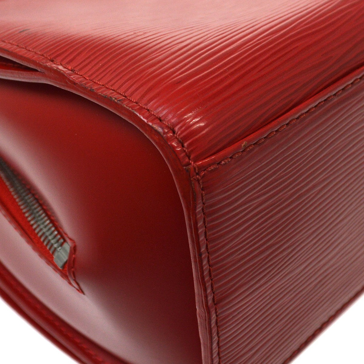 Louis Vuitton Pont Neuf Epi, Red, Leather, Handbag