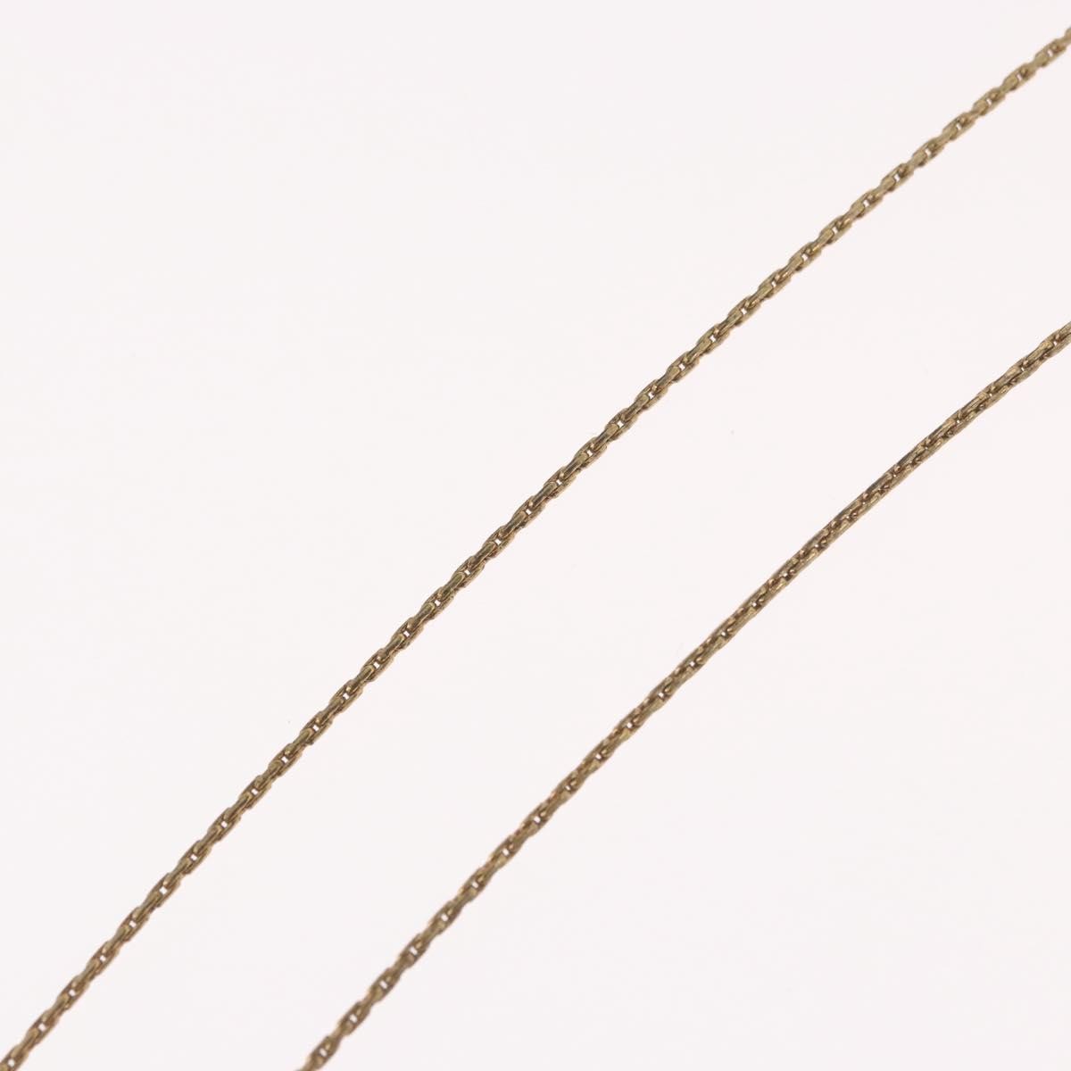 Christian Dior CD Pendant Metal and Crystals, Gold, Metal, Necklace