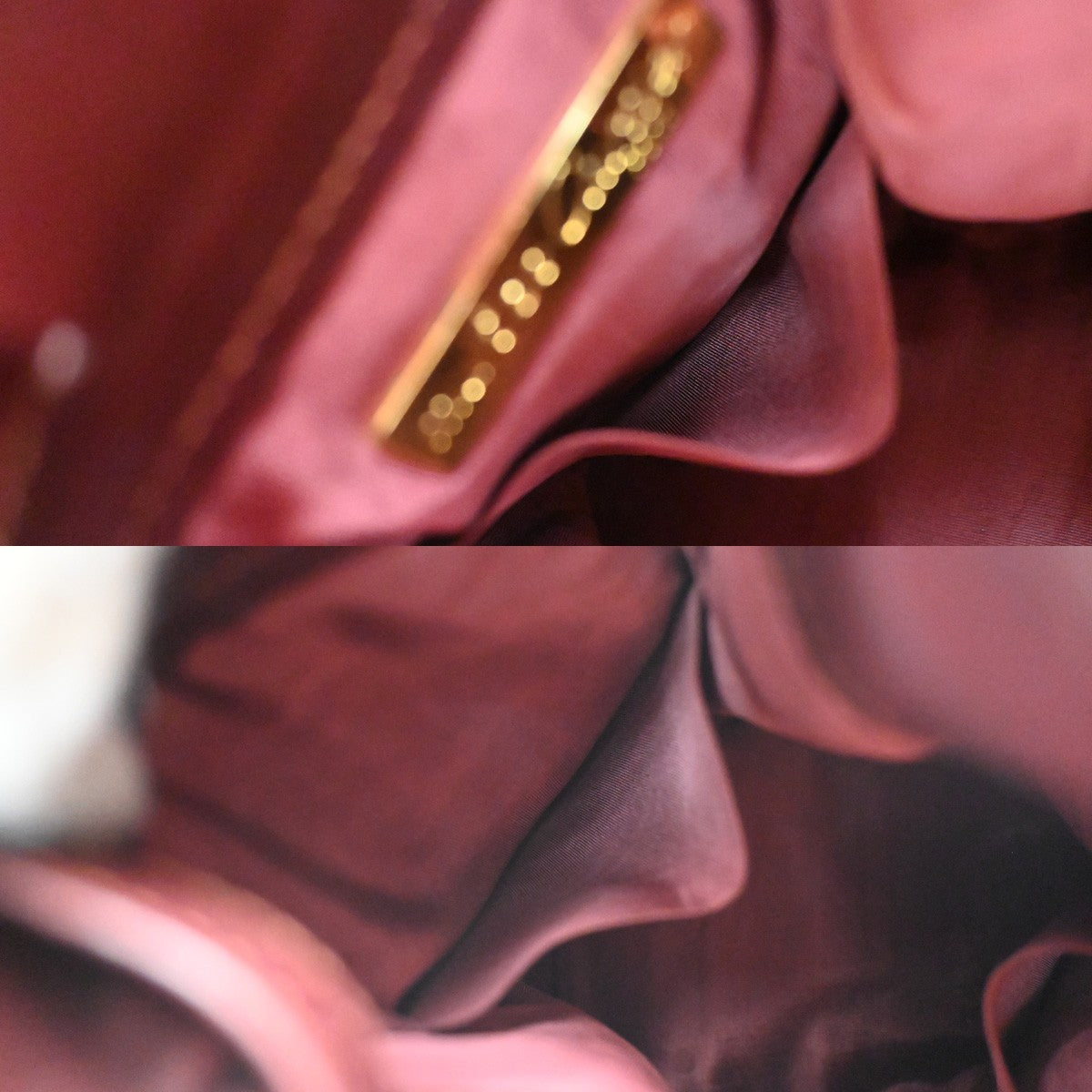 Cartier Must de cartier Leather, Burgundy, Leather, Shoulder Bag