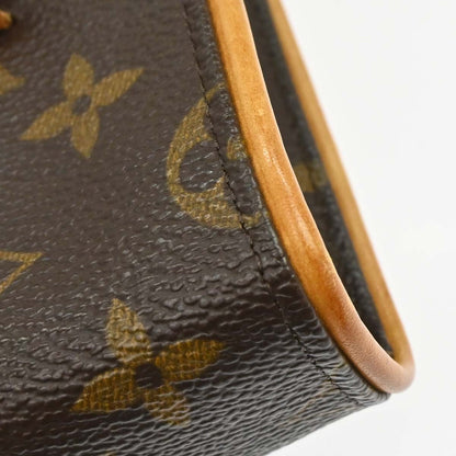 Louis Vuitton Florentine Waist Monogram Canvas, Brown, Canvas, Clutch