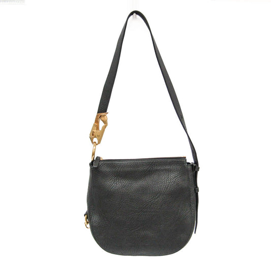 Burberry Zip Clutch Leather, Black, Leather, Clutch