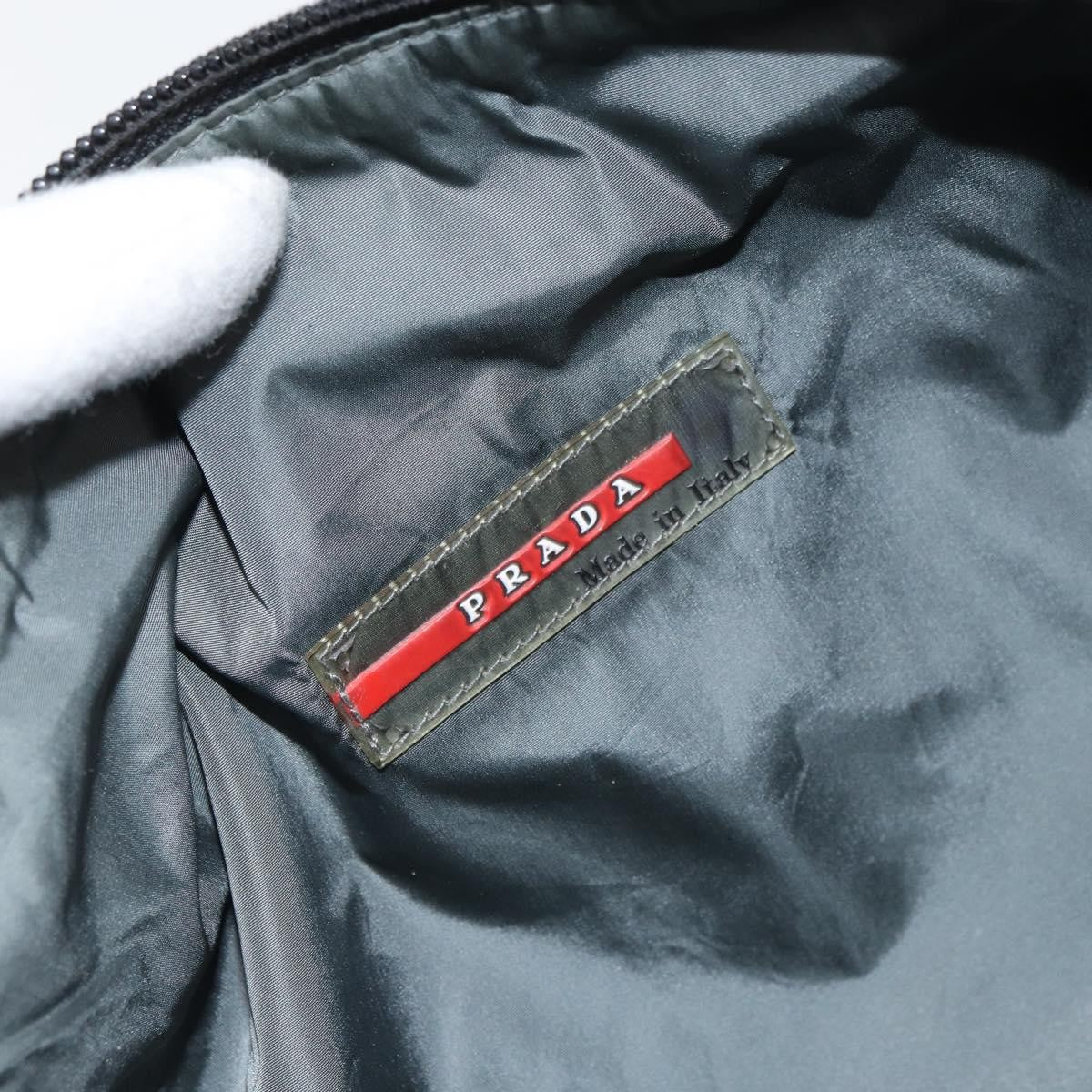Prada Vintage Sport Nylon, Black, Nylon, Shoulder Bag