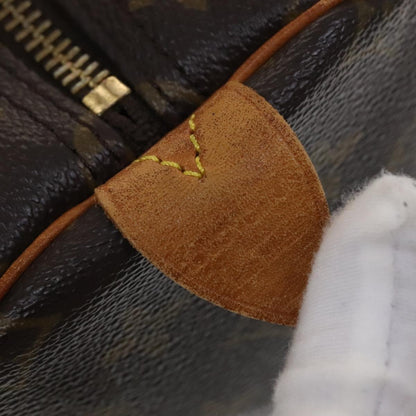 Louis Vuitton Keepall Bag Monogram Canvas, BROWN, CANVAS, Travel bag