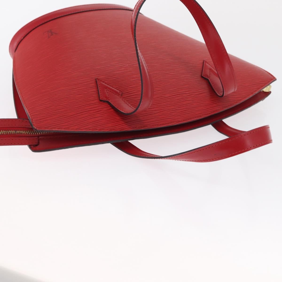 Louis Vuitton Saint Jacques Epi Leather, Red, Leather, Handbag