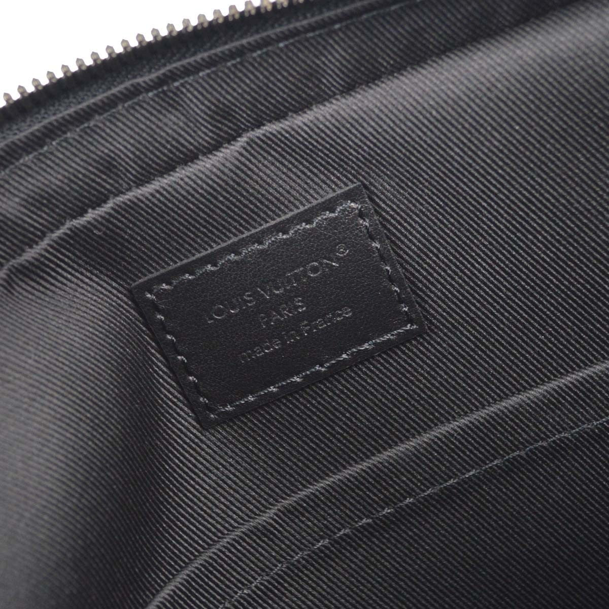 Louis Vuitton Trio Messenger Reverse Monogram Eclipse Canvas, Black, Canvas, Handbag