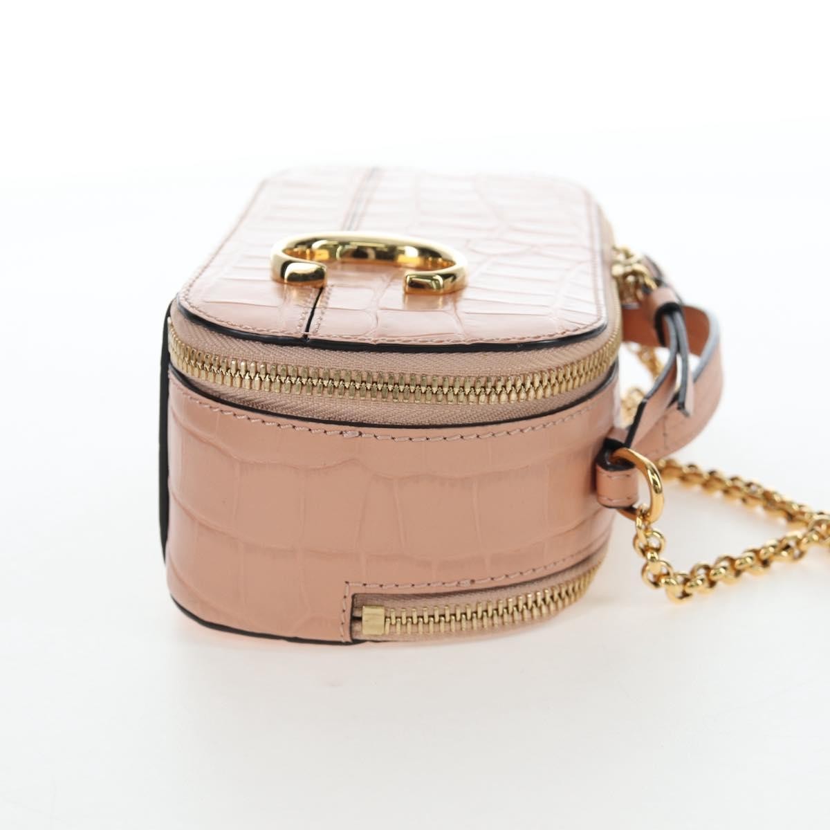 Chloe C Vanity Leather, Pink, Leather, Handbag