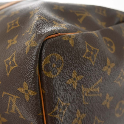Louis Vuitton Keepall Monogram Canvas, Brown, Canvas, Travel Bag