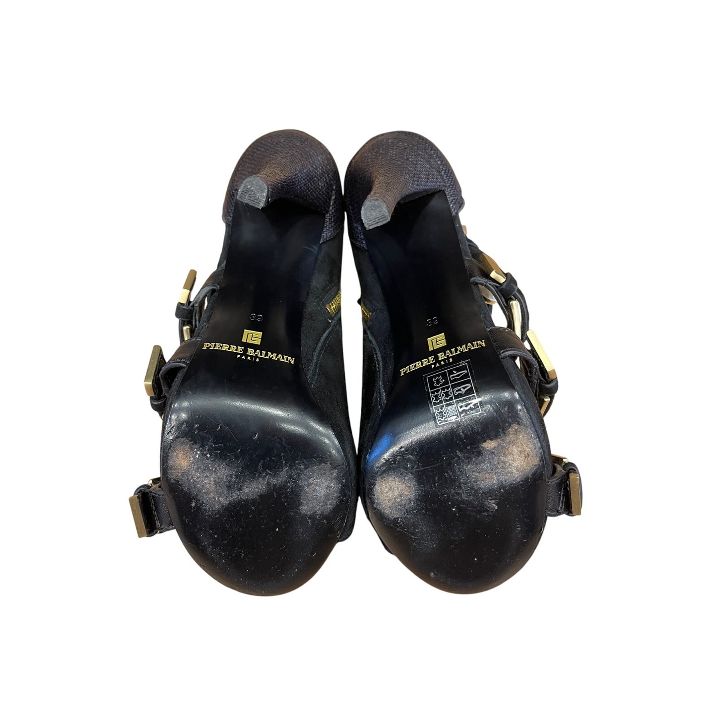 Balmain Buckle High Heels