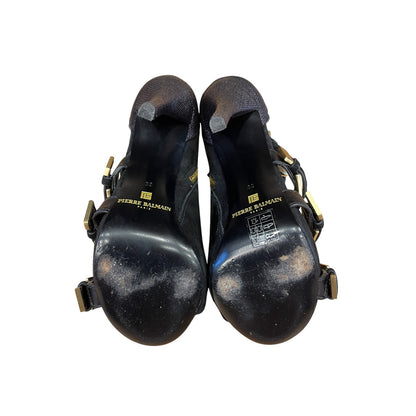 Balmain Buckle High Heels
