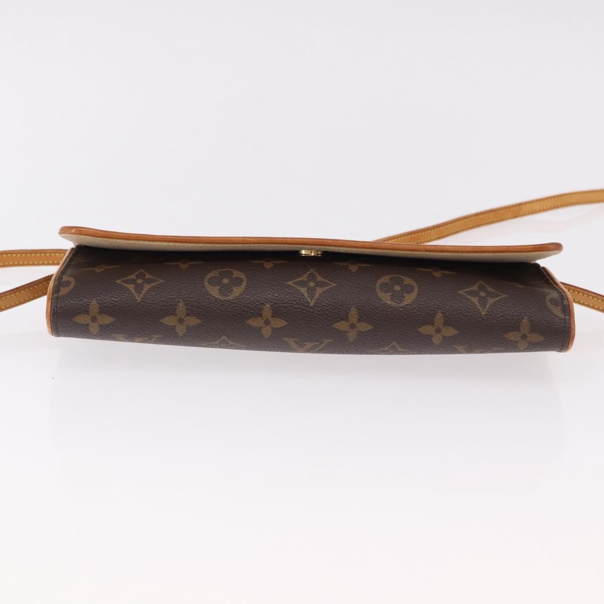Louis Vuitton Twin Monogram Canvas, Brown, Canvas, Clutch