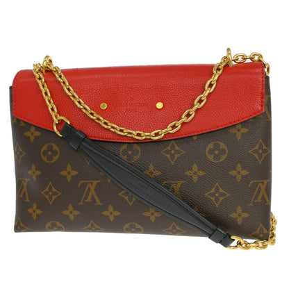 Louis Vuitton Saint Placide Monogram Canvas and Leather, Brown, Canvas, Shoulder Bag