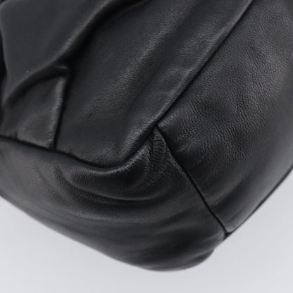 Miu Miu Shoulder Matelasse Leather, Black, Leather, Shoulder Bag