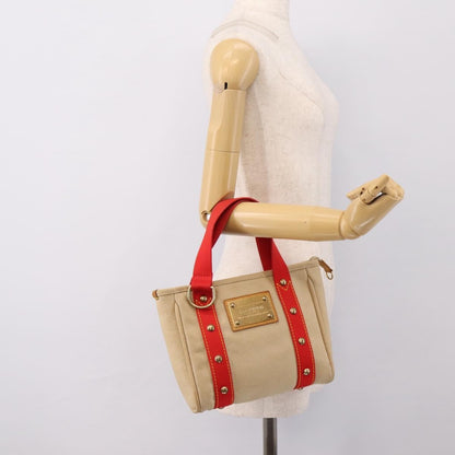 Louis Vuitton Antigua Canvas, Beige, Canvas, Tote Bag