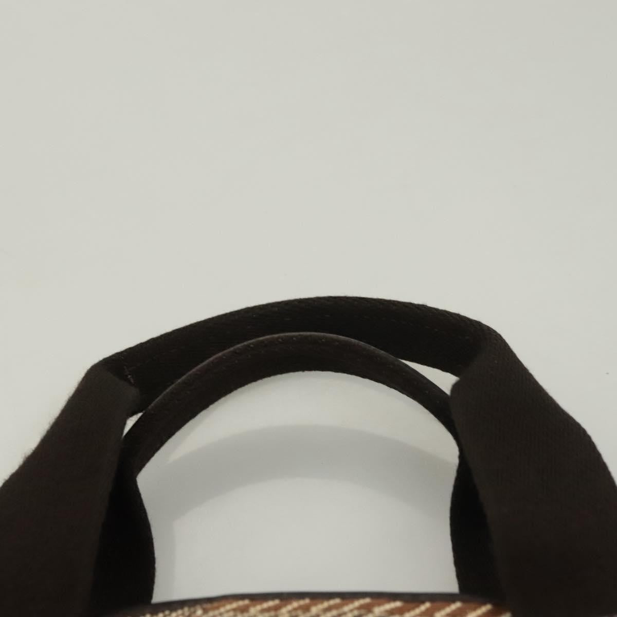 Bally Vintage Canvas, Brown, Canvas, Shoulder Bag