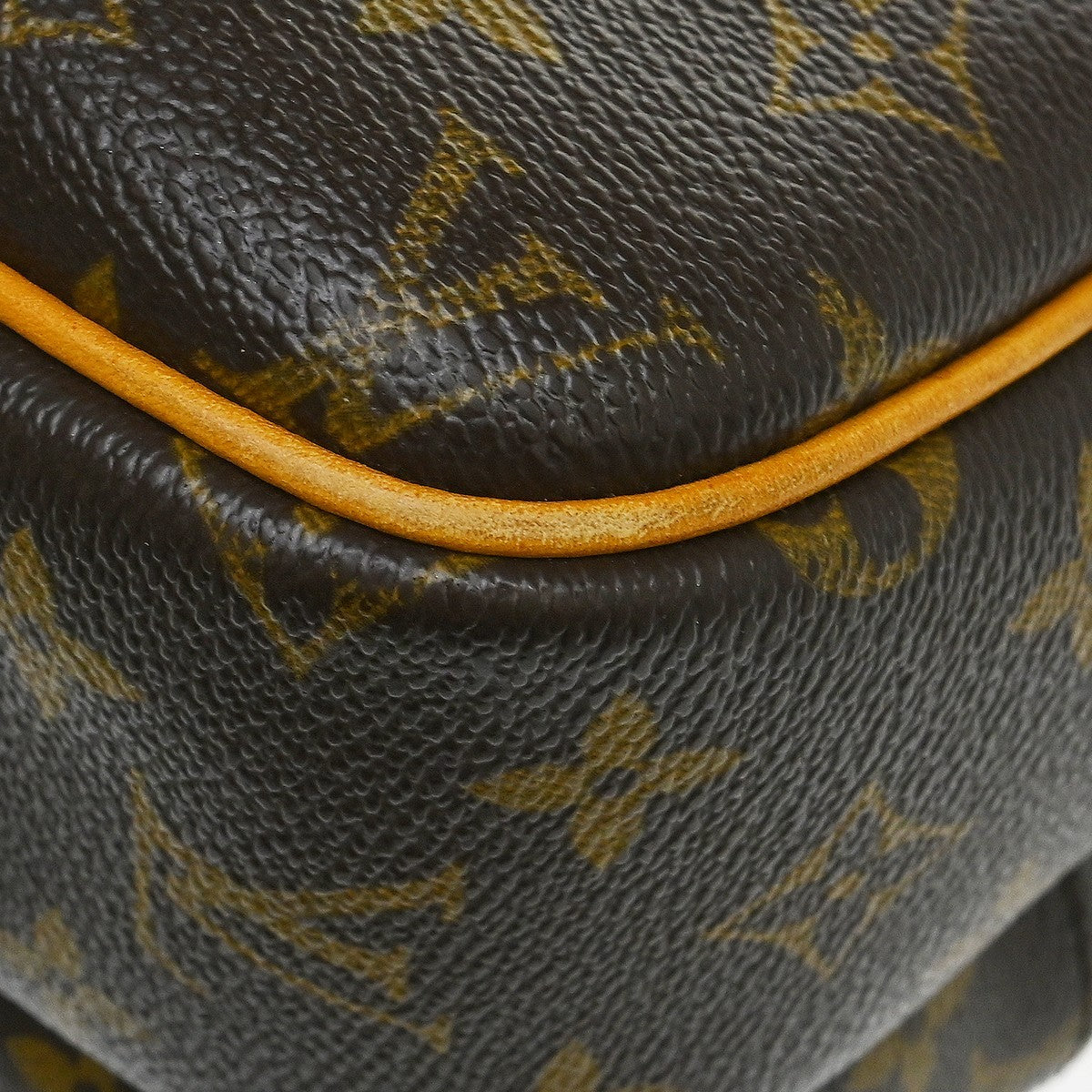 Louis Vuitton Reporter Monogram, Brown, Canvas, Shoulder Bag