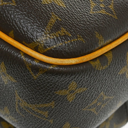 Louis Vuitton Reporter Monogram, Brown, Canvas, Shoulder Bag
