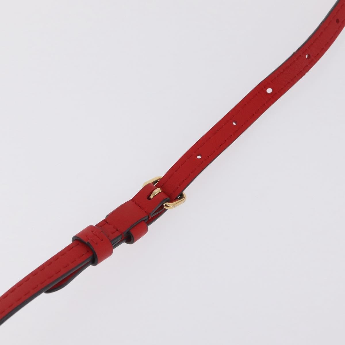 Louis Vuitton Locky Monogram Canvas with Leather, Red, Canvas, Handbag
