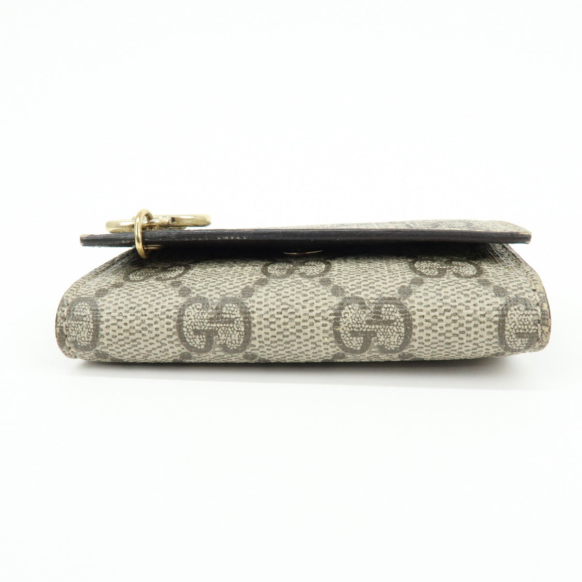 Gucci Interlocking G French GG Coated Canvas, Beige, Canvas, Wallet