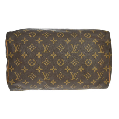 Louis Vuitton Speedy Monogram Canvas, Brown, Canvas, Handbag