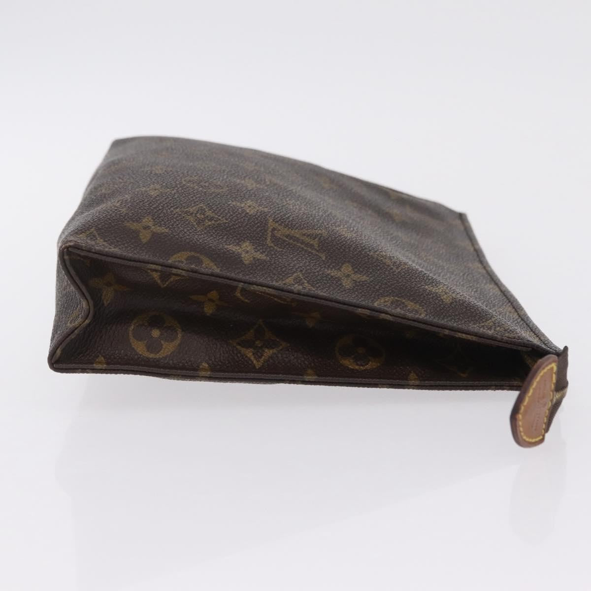 Louis Vuitton Toiletry Pouch Monogram Canvas, Brown, Canvas, Clutch
