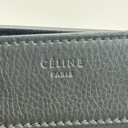 Celine Luggage Smooth Leather, Black, Leather, Handbag