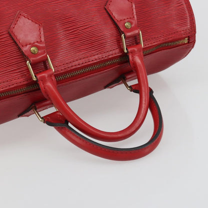 Louis Vuitton Speedy Epi Leather, Red, Leather, Handbag