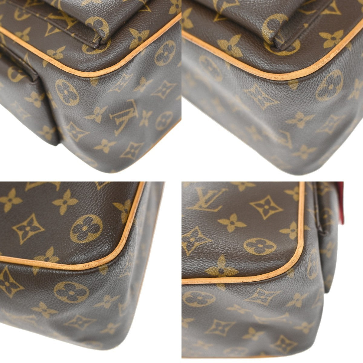 Louis Vuitton Multipli Cite Monogram Canvas, Brown, Canvas, Handbag
