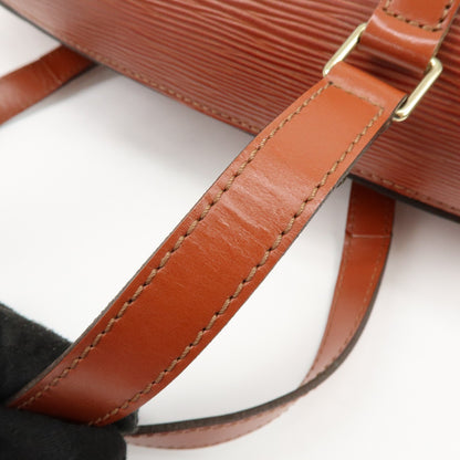 Louis Vuitton Soufflot Epi Leather, Brown, Leather, Handbag