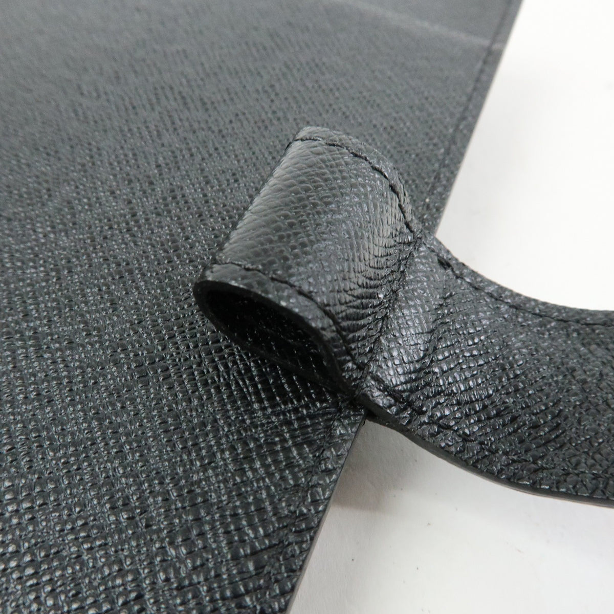 Louis Vuitton Ring Agenda Cover Epi Leather, Black, Leather, Briefcase