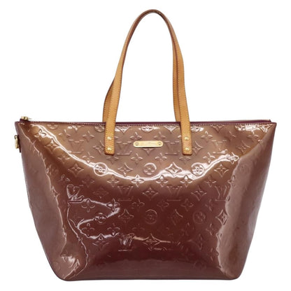 Louis Vuitton Bellevue Monogram Vernis, Purple, Patent Leather, Handbag