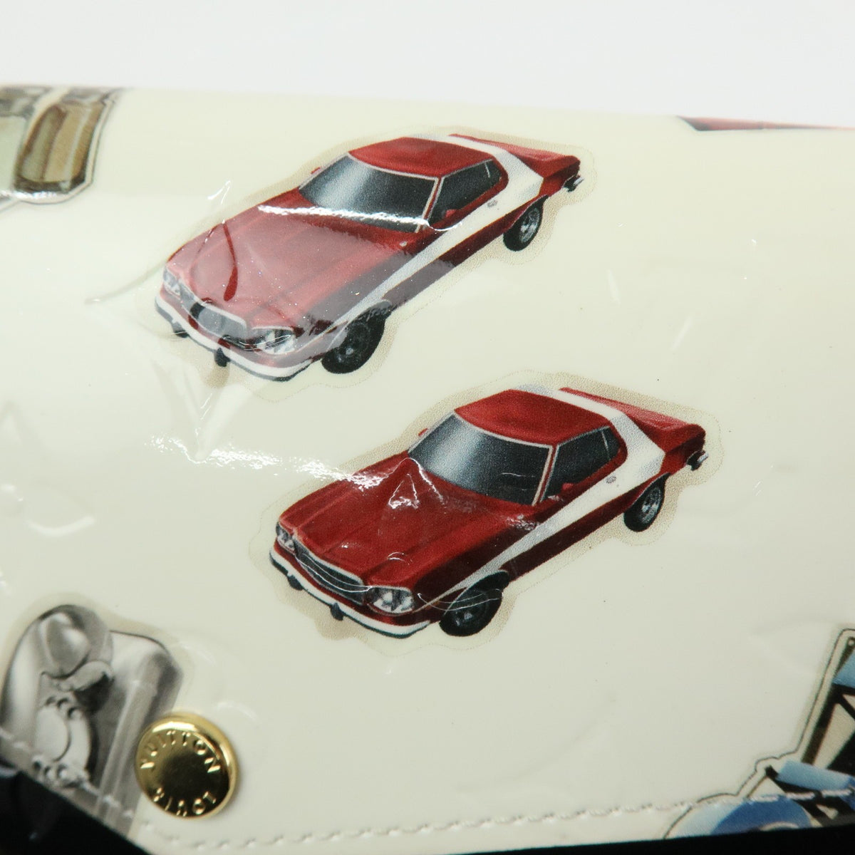 Louis Vuitton Sarah Wallet NM Limited Edition Stickers Monogram Vernis, Multicolour, Patent Leather, Wallet