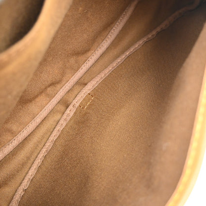 Louis Vuitton Saumur Monogram, Brown, Canvas, Shoulder Bag