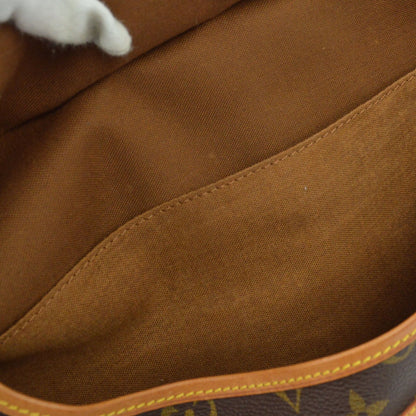 Louis Vuitton Saumur Monogram Canvas, Brown, Canvas, Shoulder Bag