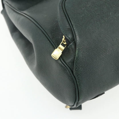 Louis Vuitton Cassiar Taiga Leather, Green, Leather, Backpack
