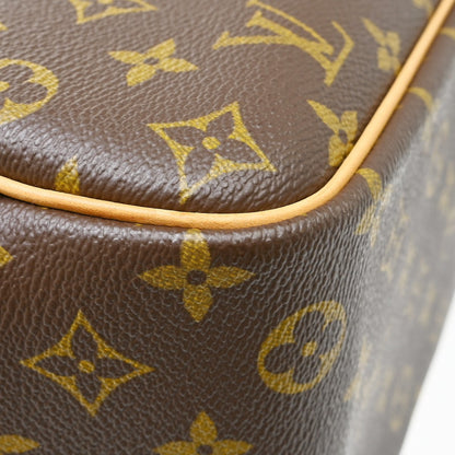 Louis Vuitton Deauville Monogram, Brown, Canvas, Handbag