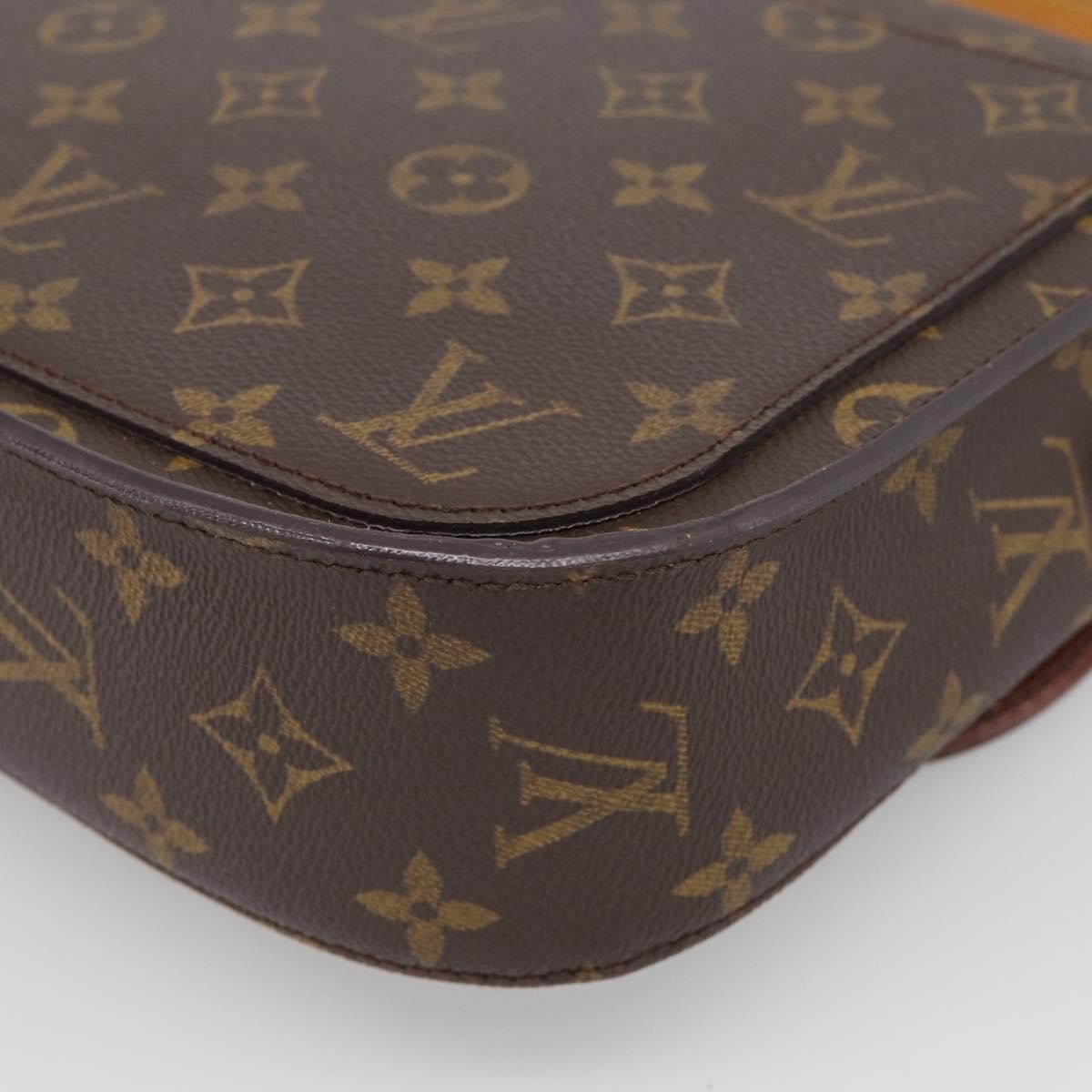Louis Vuitton Saint Cloud Monogram Canvas, Brown, Canvas, Handbag