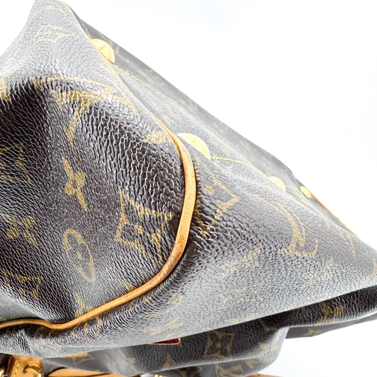 Louis Vuitton Tivoli Monogram Canvas, Brown, Canvas, Handbag