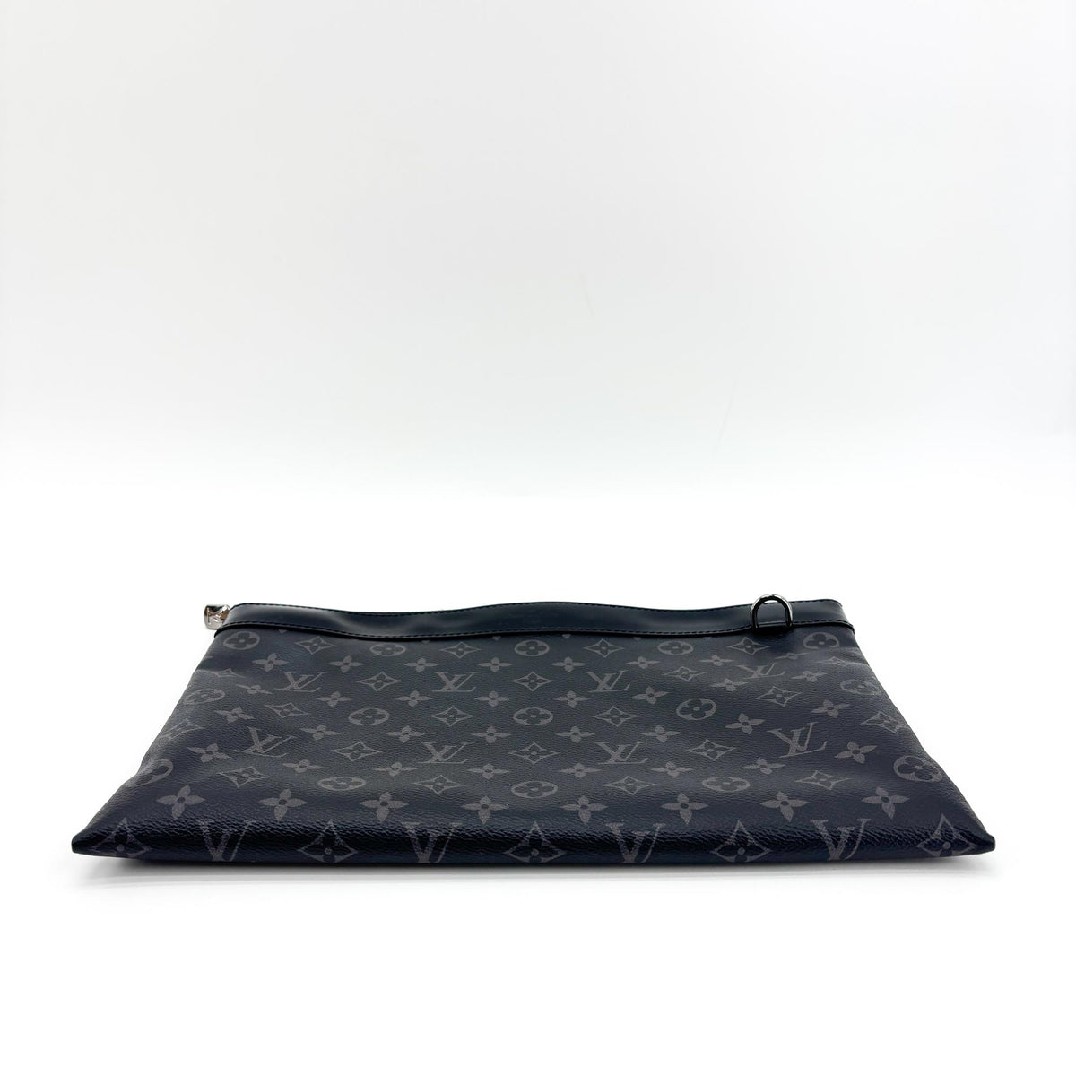 Louis Vuitton Discovery Pochette Monogram Eclipse Canvas, Black, Canvas, Clutch
