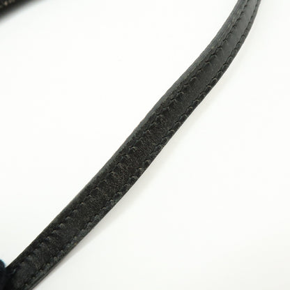 Gucci Horsebit Slim GG Denim with Leather, Black, Leather, Shoulder Bag