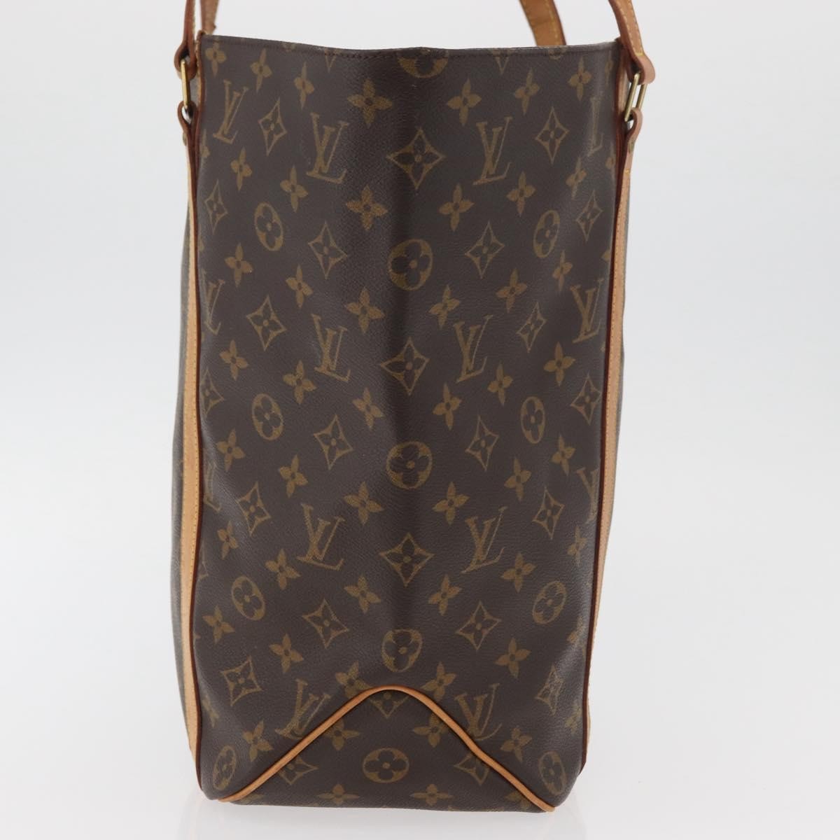 Louis Vuitton Shopping Sac Monogram Canvas, Brown, Canvas, Handbag