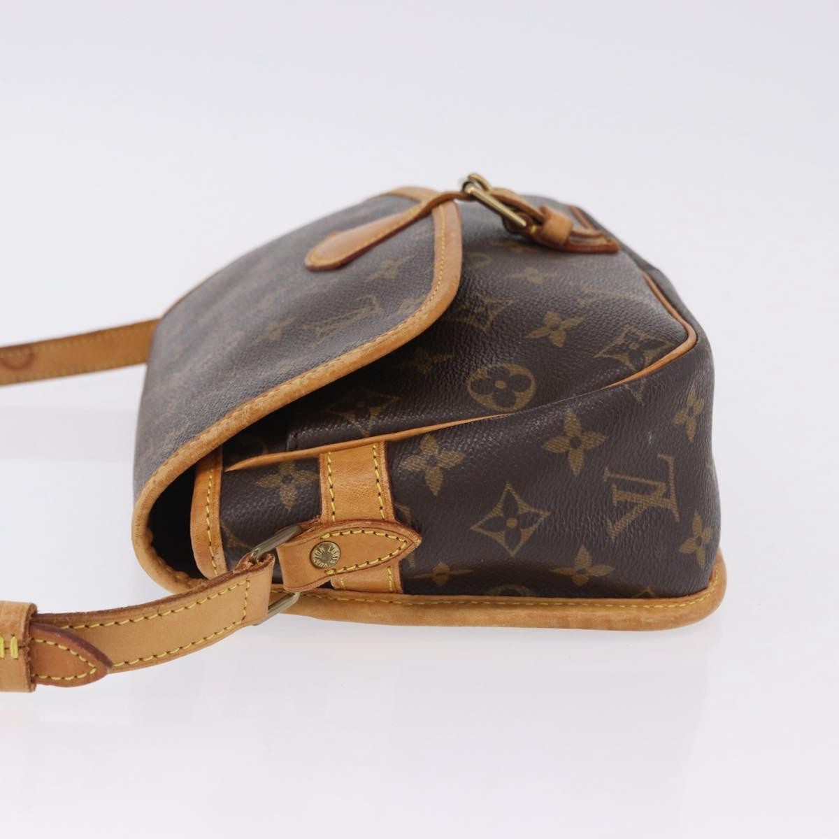 Louis Vuitton Sologne Monogram, Brown, Canvas, Shoulder Bag