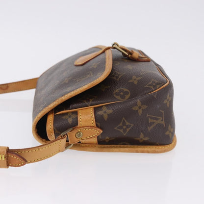Louis Vuitton Sologne Monogram, Brown, Canvas, Shoulder Bag