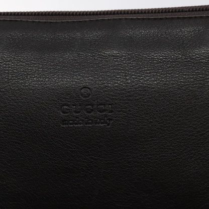 Gucci Vintage Leather, Brown, Leather, Shoulder Bag
