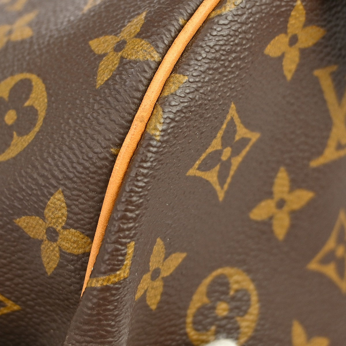 Louis Vuitton Keepall Monogram, Brown, Canvas, Travel Bag