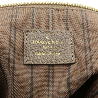 Louis Vuitton Citadine Monogram Empreinte Leather, Brown, Leather, Handbag