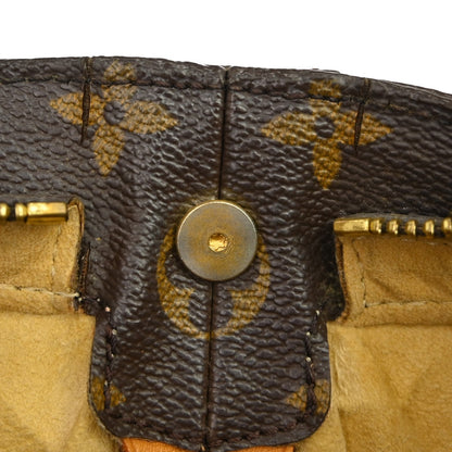 Louis Vuitton Looping Monogram Canvas, Brown, Canvas, Handbag