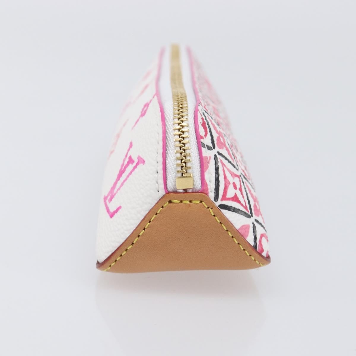 Louis Vuitton Elizabeth Pencil Limited Edition Escale Monogram Giant, Pink, Canvas, Clutch